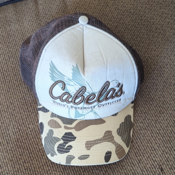 Cabela's Camouflage Hat Men's OS - Picture 1 of 4